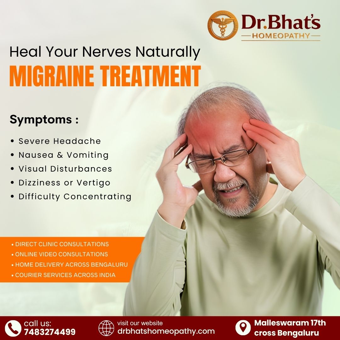 Homeopathic migraine and headache treatment in Bengaluru